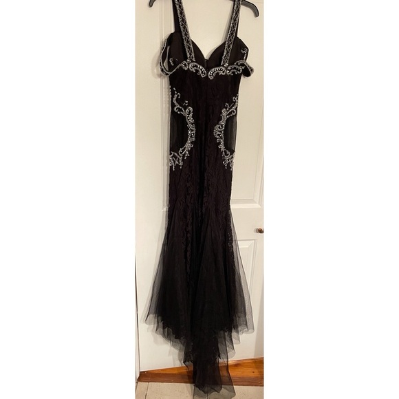 Jovani Sequin Evening Dress with Sequins - Picture 9 of 10